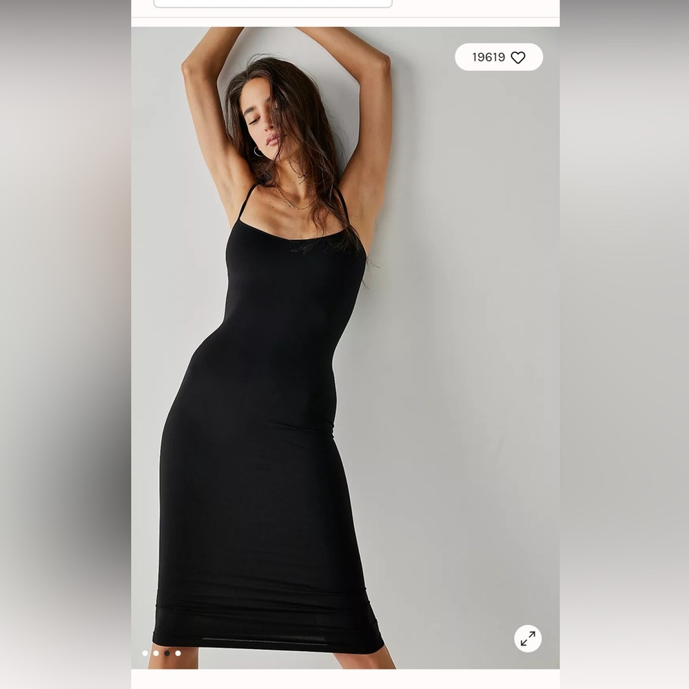 NWT Free People Intimately Tea Length Seamless Slip